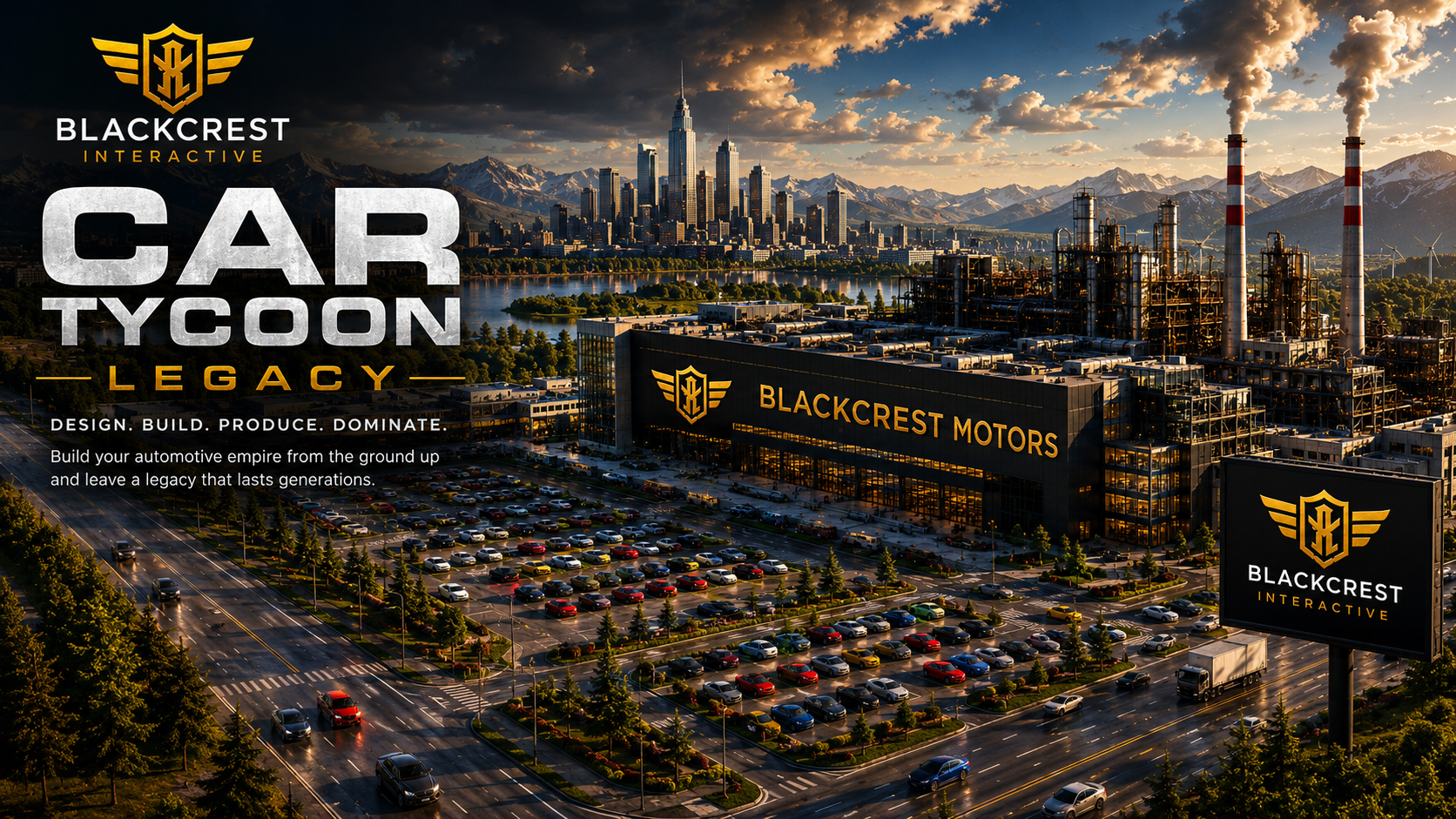 CAR TYCOON official Blackcrest Interactive artwork