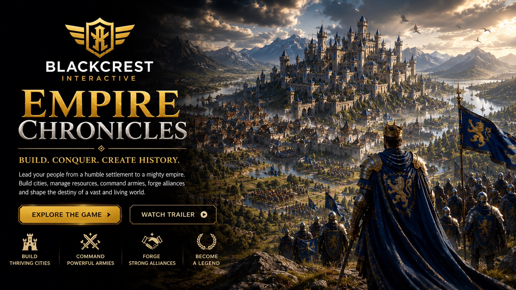 EMPIRE CHRONICLES official Blackcrest Interactive artwork