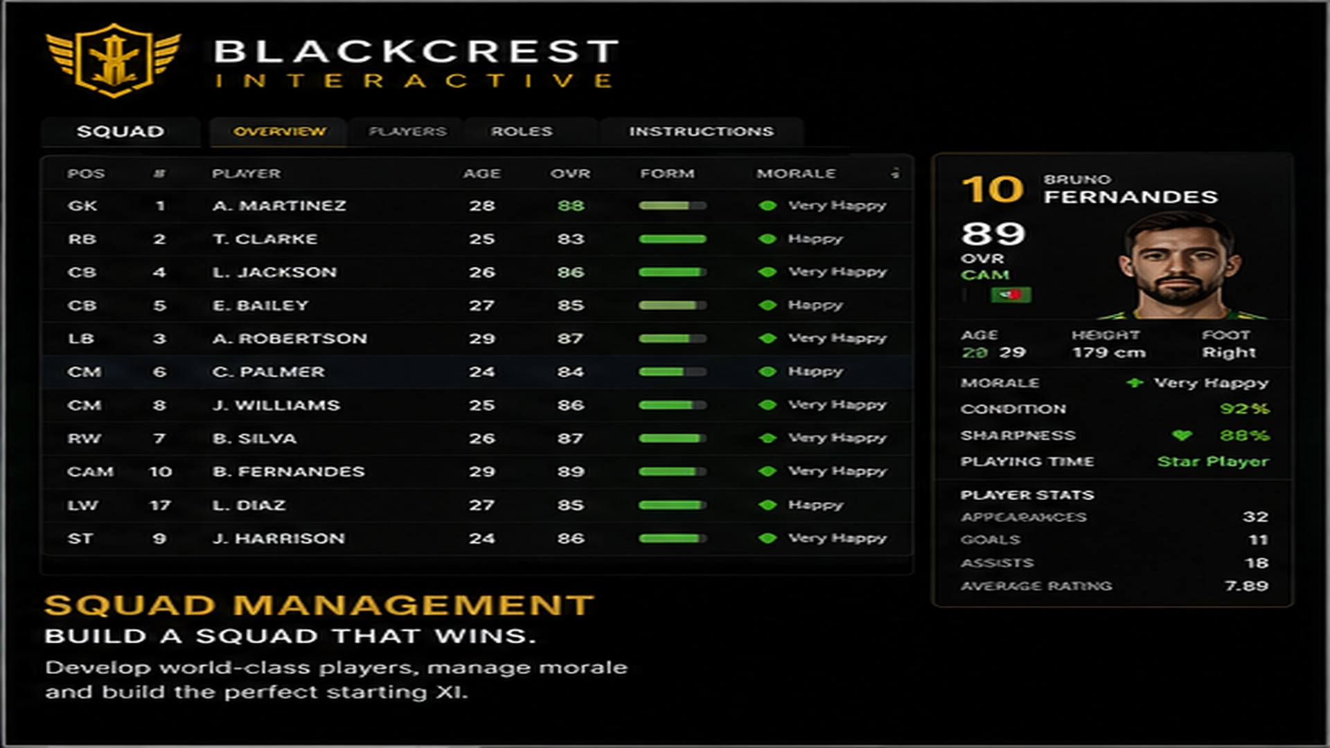 Squad Management