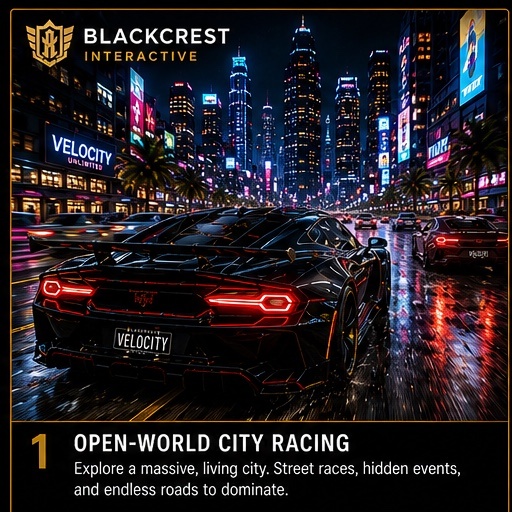 Open-World City Racing
