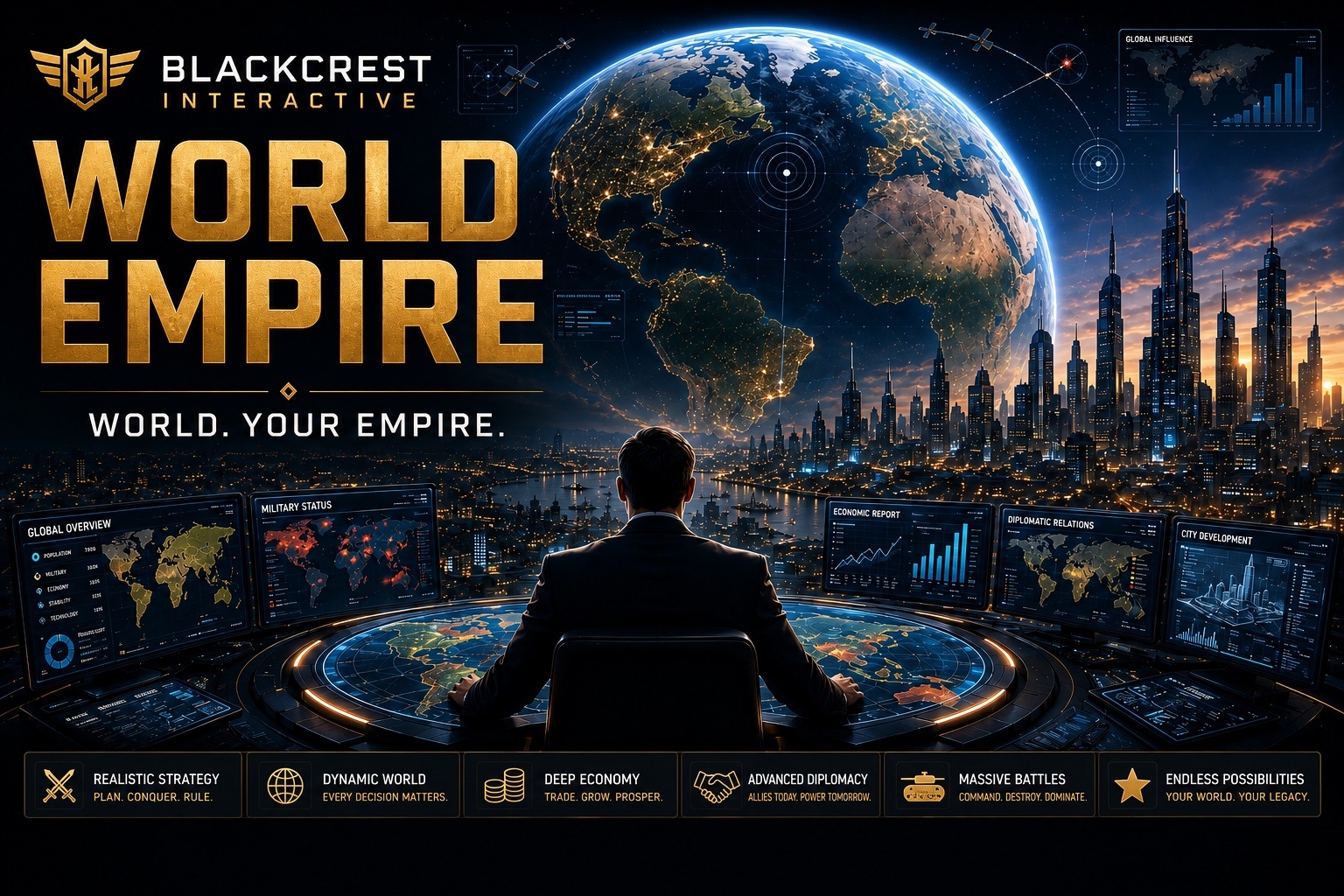 WORLD EMPIRE official Blackcrest Interactive artwork